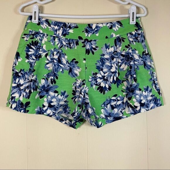 J. Crew Factory Floral Linen Shorts - Picture 1 of 5